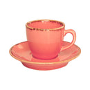 Elegant espressokopp i ravfarget farge, 80 ml, Min. kjøp: 6-2