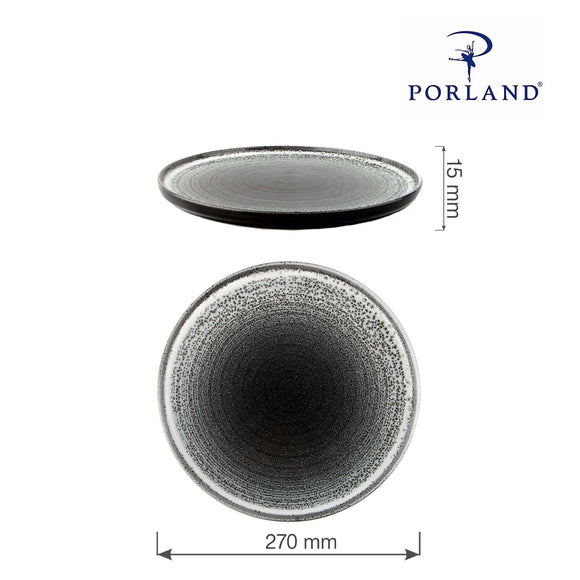 Flat plate i skumringsstil, 270 mm, Min. kjøp: 6