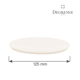 Cocottes Blanc Sable rund tallerken / grytelokk 125 mm