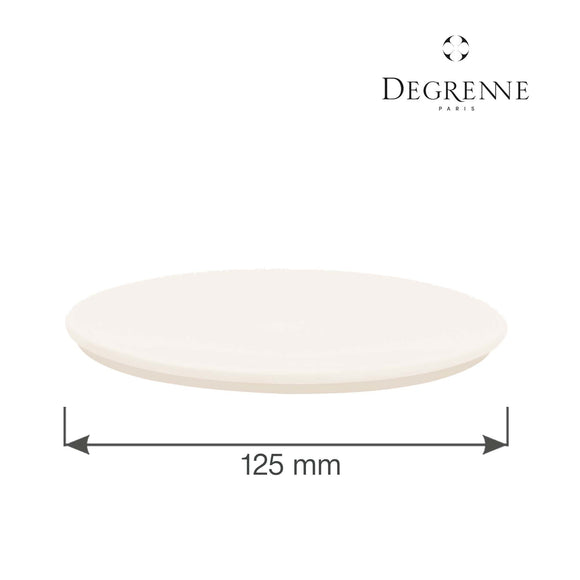 Cocottes Blanc Sable rund tallerken / grytelokk 125 mm