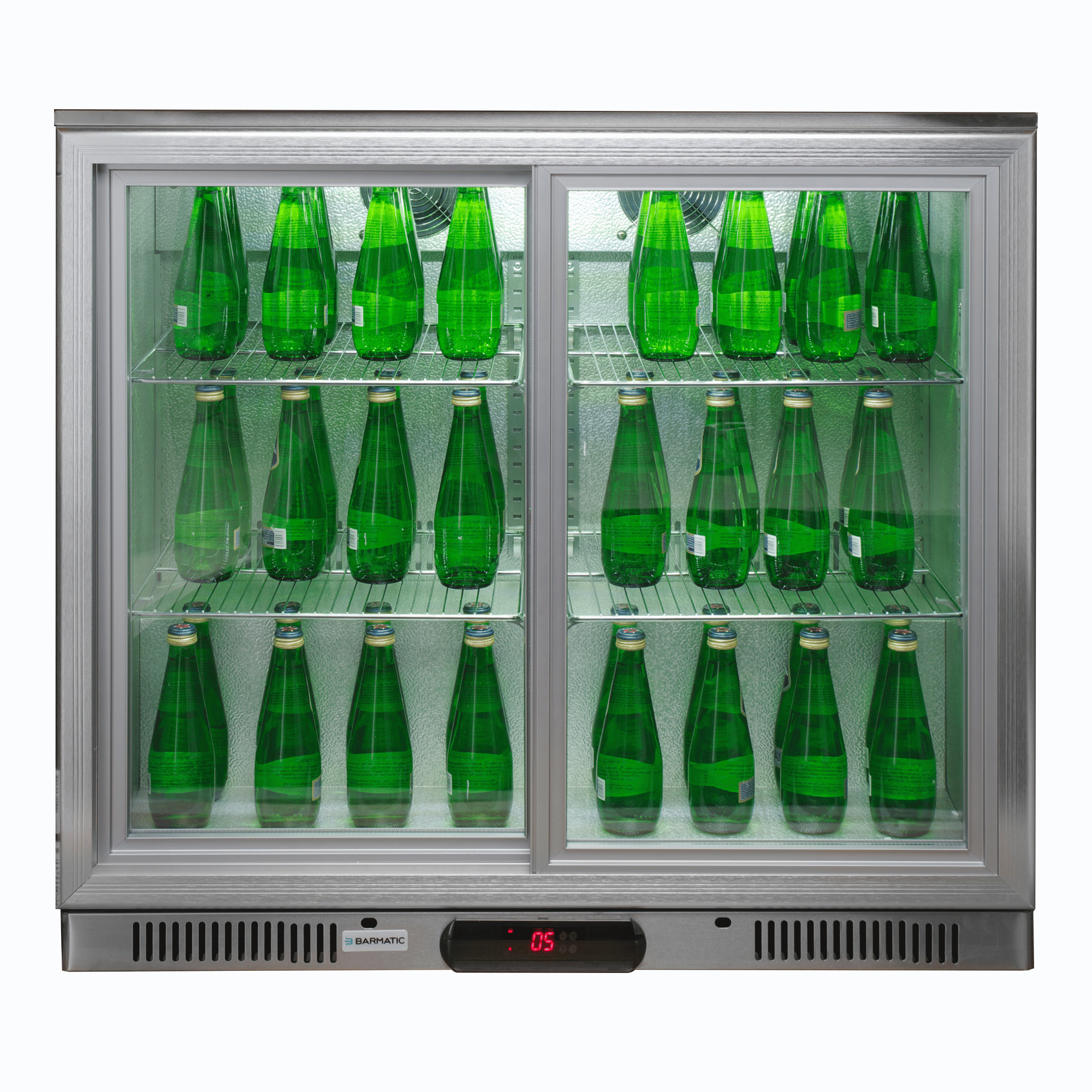 CANDOUR barkjøler 188L med skyvedør, 900x520x(H)835mm