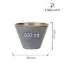 Konisk bolle i stein, 120 mm, Min. kjøp: 6-9