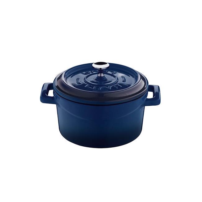 Rund støpejernsgryte, diameter () 12 cm, 530 ml, Min. kjøp: 1