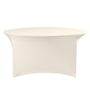 Symposium rundt bordduk, kremfarget, Ø 120 x (H) 76 mm-2