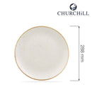 Stonecast Barley White kupétallerken, 288 mm, Min. kjøp: 6-4