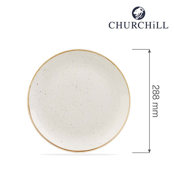 Stonecast Barley White kupétallerken, 288 mm, Min. kjøp: 6