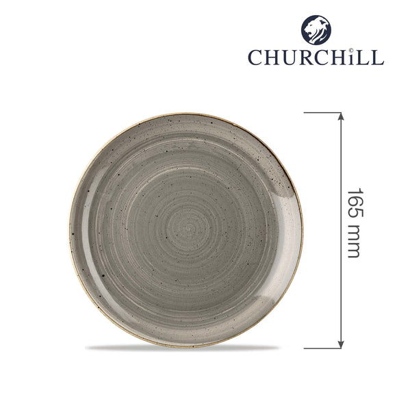 Stonecast Grå kupéplate, 165 mm, Min. kjøp: 6