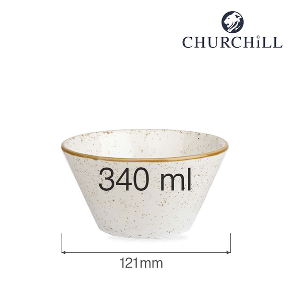 Stonecast Barley White Zest snackskål, 121x65mm, Min. kjøp: 6