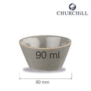 Stonecast Grey sausskål, 90 ml, Min. kjøp: 6-3