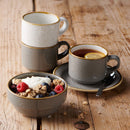 Stonecast Grå cappuccinokopp, 227 ml, Min. kjøp: 6-5