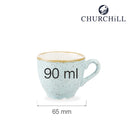 Stonecast Duck Egg espressokopp, 90 ml, Min. kjøp: 6-3