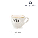 Stonecast Barley White espressokopp, 100 ml, Min. kjøp: 6-4