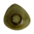 Stonecast Plume Grønn trekantet skål, 235 mm, Min. kjøp: 1-6