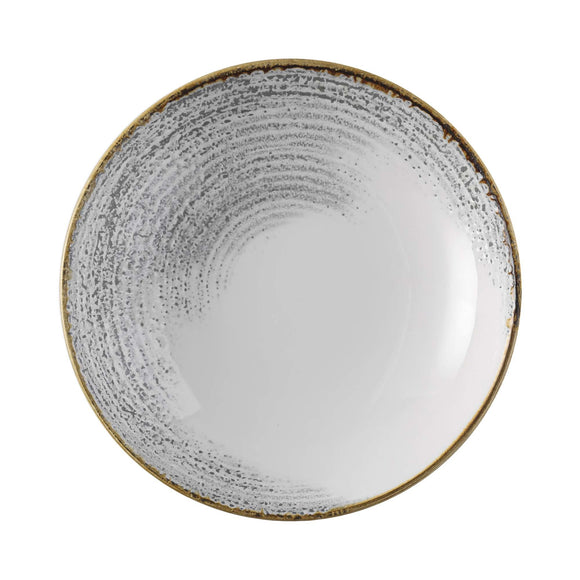 Homespun Accents Jasper Grey coupé-skål, 182 mm, Min. kjøp: 6