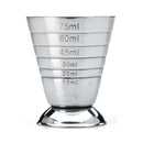 Målebeger, rustfritt stål, 75 ml-4