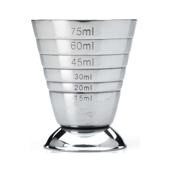 Målebeger, rustfritt stål, 75 ml