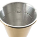 25 ml x 50 ml japansk jigger, gullbelagt-4