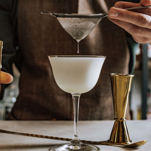 Finmasket sil, bolle, forgylt, 89x264mm