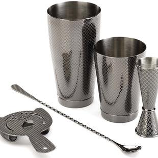 Barskje med gaffelende, svart, 315 mm