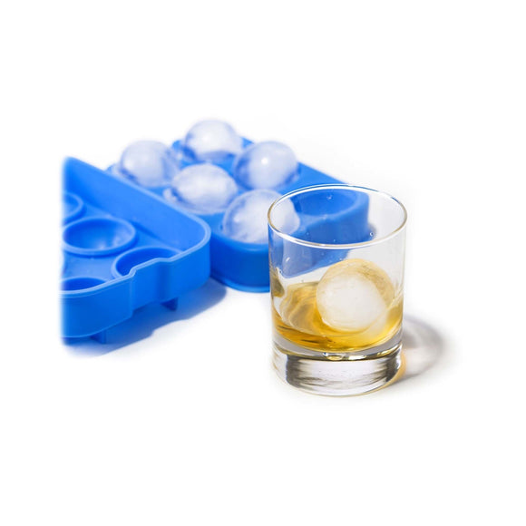 Silikon isballmaskiner, 6 hulrom, średnica 45 mm