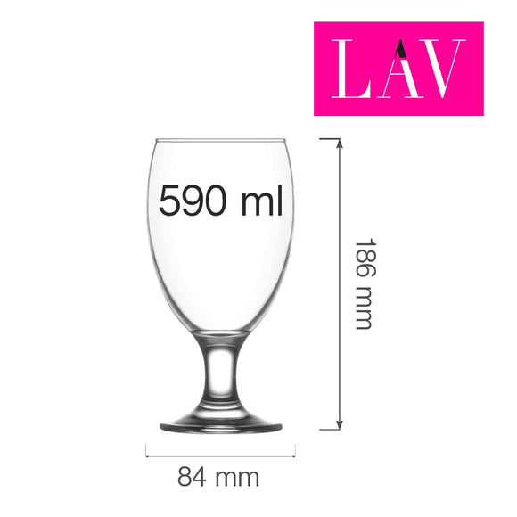 Empire isteglass 590 ml, Min. kjøp: 6