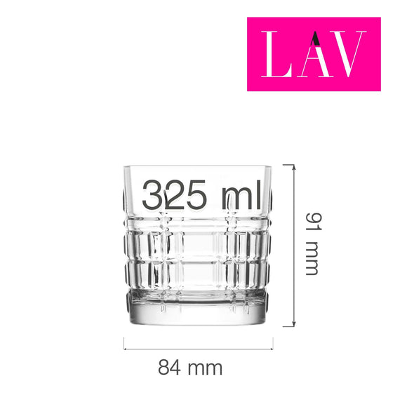 Brit whiskyglass 325 ml, Min. kjøp: 6