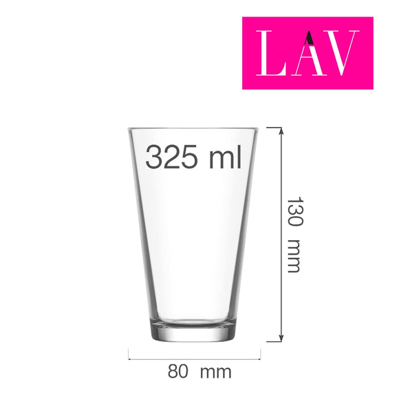 Hera longdrinkglass 325 ml, Min. kjøp: 6