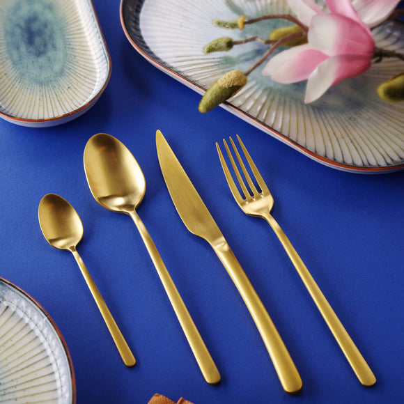 Amarone Gold spiseskje, OVE, 211 mm, Min. kjøp: 12