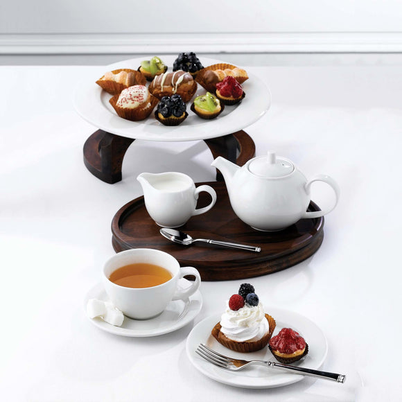 Hvit elegant drikkekanne, 426 ml