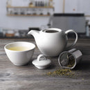 Hvit elegant drikkekanne, 426 ml-5