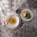 Hvit profilplate, 305 mm, Min. kjøp: 12-7