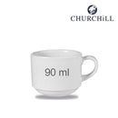 Hvit Profile-stablekopp, 90 ml-7