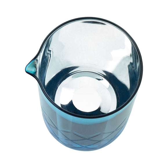 Blandeglass, 500 ml, blå, Barfly