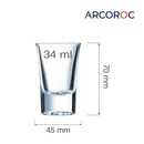 Hotshot-glass, 34 ml, Min. kjøp: 6-8