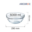 Tømbar bolle, 6000 ml, Min. kjøp: 6-9