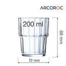 Norvege lowball-glass, 200 ml, Min. kjøp: 6-10