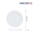 Flat tallerken til hverdagsbruk, 195 x (H) 15 mm, Min. kjøp: 6-8