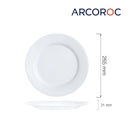 Flat tallerken til hverdagsbruk, 265 x (H) 21 mm, Min. kjøp: 6-8