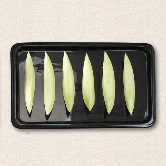 GN 1/1 porselensbrett, svart, (h) 20 mm, Min. kjøp: 1