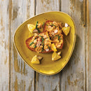 Stonecast sennepsgul kupétallerken, 320 mm-3