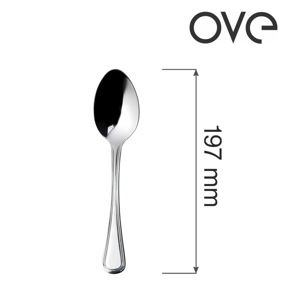 Bologna spiseskje, OVE, 197 mm, sett med 12 deler.