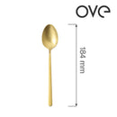 Amarone Gold dessertskje, OVE, 184 mm, Min. kjøp: 12-5