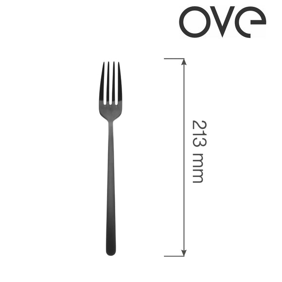 Amarone svart bordgaffel, OVE, 213 mm, Min. kjøp: 12