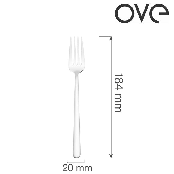 Amarone dessertgaffel, OVE, 184 mm, Min. kjøp: 12