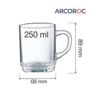 Bock-krus, 250 ml, Min. kjøp: 6-2