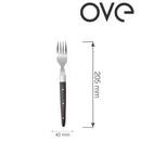 Korfu biffgaffel - sett med 6, OVE, 205 mm-2