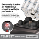 Tempest høytytende blender HBH650R-CE, 178 x 203 x (H) 457 mm-10