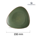 Stonecast Sorrel Grønn Trekantplate, 230 mm, Min. kjøp: 6-3