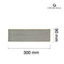 Stonecast pepperkorngrått porselensbrett, 300x90mm, Min. kjøp: 6-2