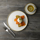 Stonecast Barley White økologisk tallerken med dyp kant, 200 mm, Min. kjøp: 6-3